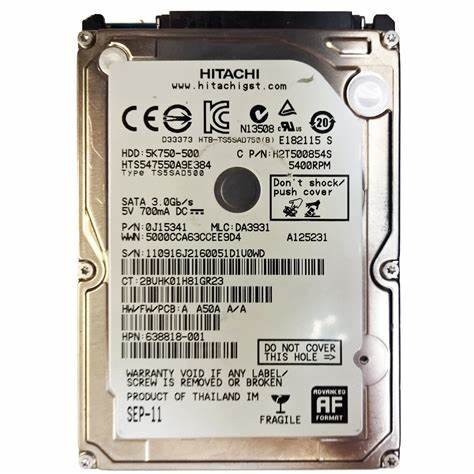 500GB Hitachi SATA-300, 7200rpm, 16Mb