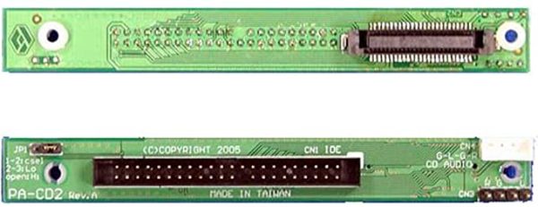 Adaptador CD DVD-SLIM a IDE ODD-50M IDC-44M