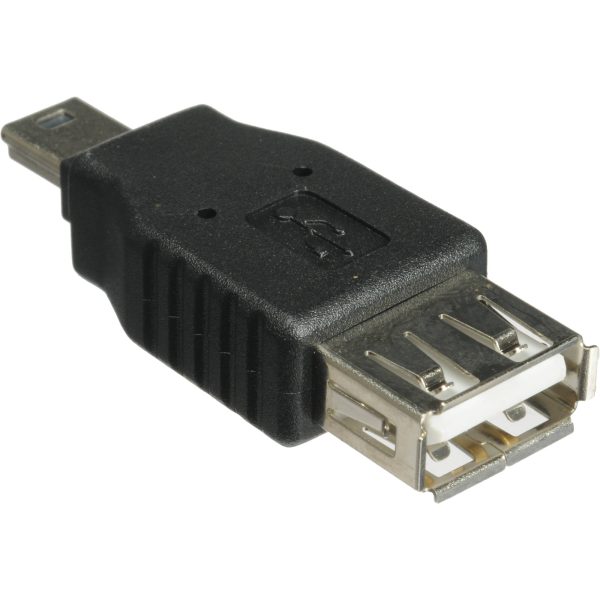 Adaptador USB A (H) a mini USB B 5pin (M)
