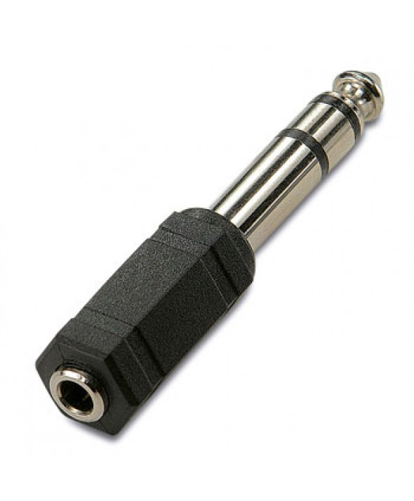 Adaptador audio estereo jack 6.3mm M M