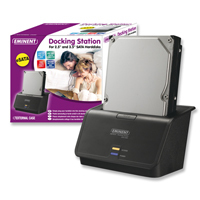 Docking Station Eminent Doble 2,5″-3,5″ EM7010 USB