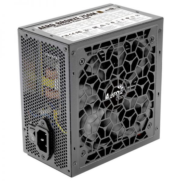 Fuente de alimentación AeroCool 750W 80+ Br.