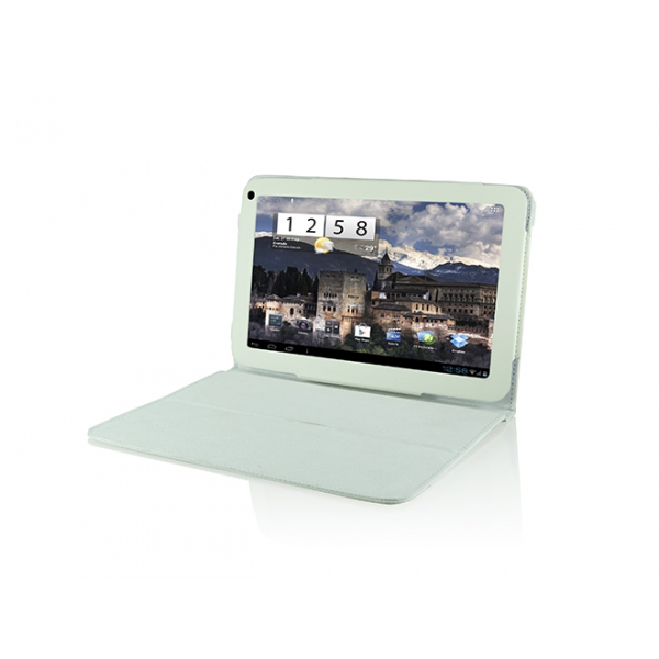 Funda Tablet 10" 3Go Cuero blanco