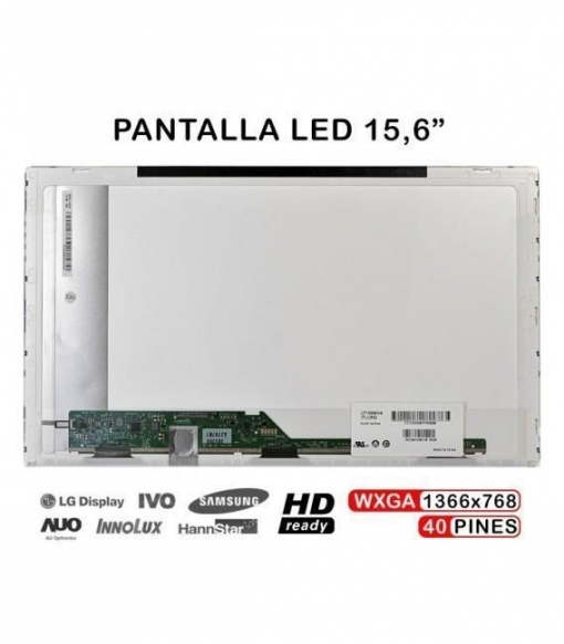 Pantalla Portátil 15,6" Toshiba L750-1KU 1366x768