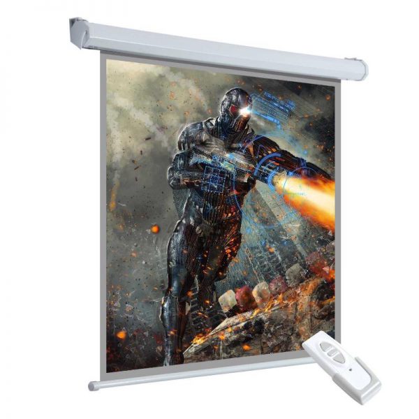 Pantalla proyector Motorizada 1780x1780 100"