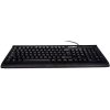 Teclado CoolBox COO-TEC01HU + Hub 3 USB Negro