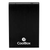 Caja Externa HDD 2,5 SATA Coolbox Al negra USB-C