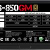 Fuente de alimentación AeroCool 850W Kickass 850GM