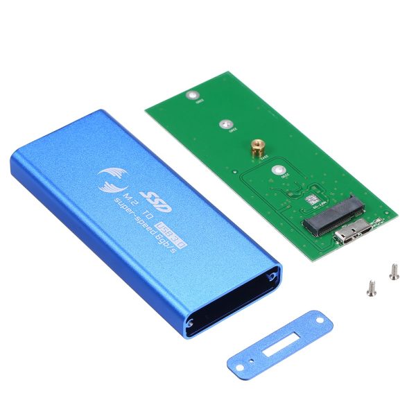Adaptador HD SSD M.2 SATA a USB 3.0 c caja externa