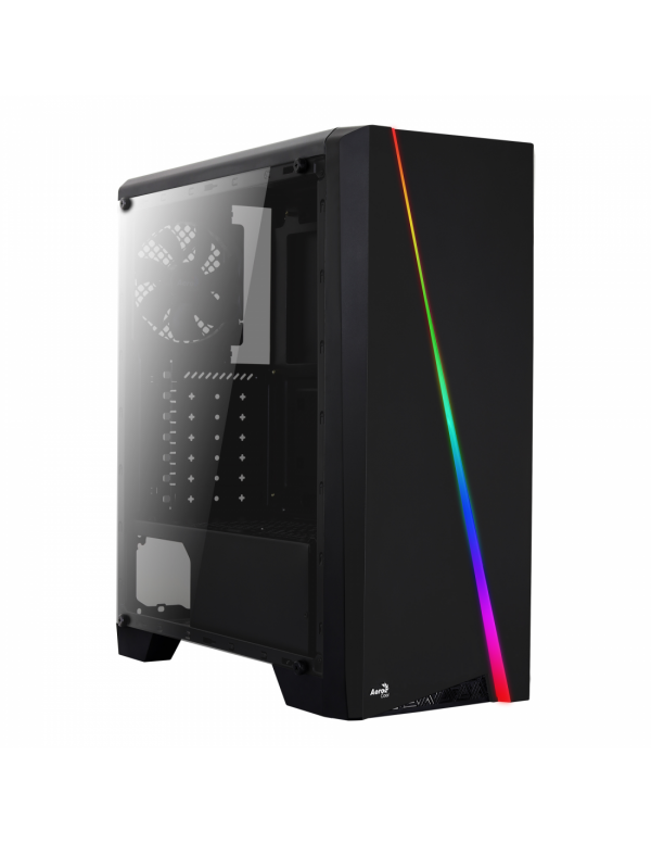 Caja Semitorre AeroCool CYLON RGB Negra