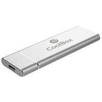 Caja Externa SSD M.2 NVMe Coolbox N31 USB 3.1 Plata