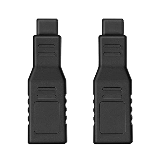 Adaptador FireWire 400 a 800 6P H A 9P M 2 uds