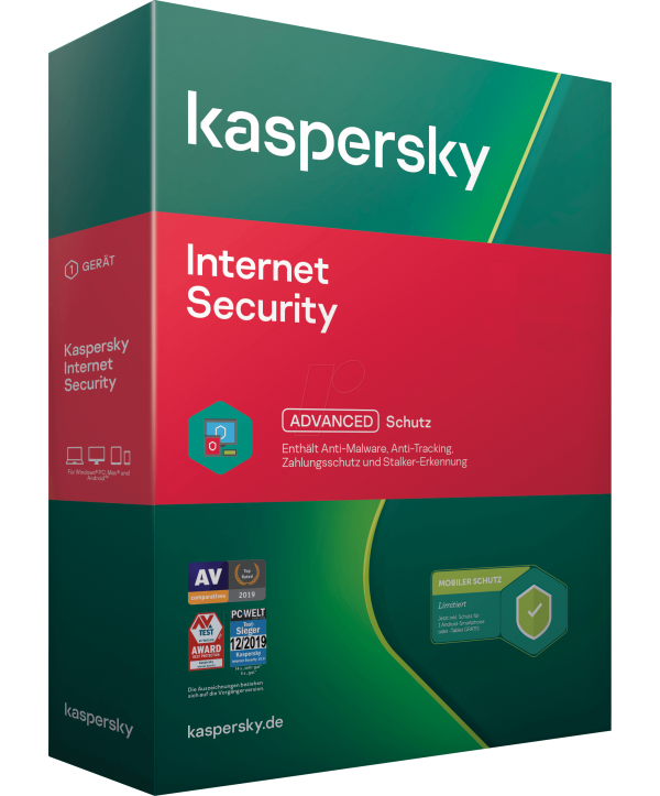 Antivirus Kaspersky Internet Security 2021 5 Us el