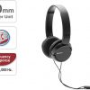Auricular + micrófono Sony MDRZX110APB Negros
