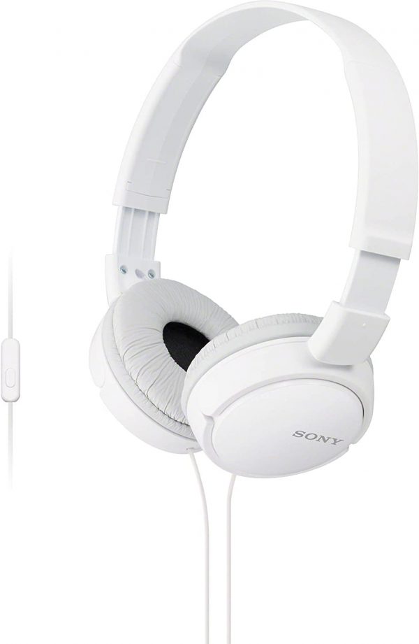 Auricular + micrófono Sony MDRZX110APW Blancos