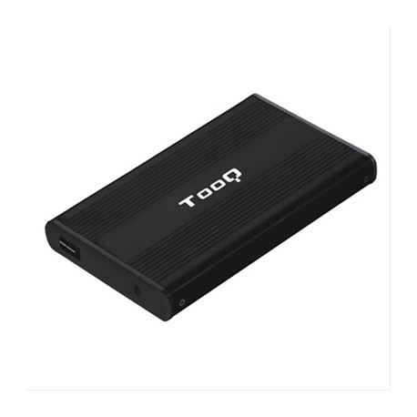 Caja Externa HDD 2,5 SATA TooQ Negra USB 2.0