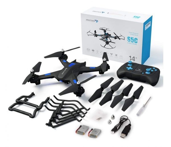 Drone Snaptain S5C FullHD Negro