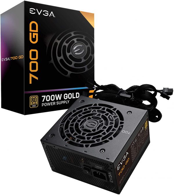 Fuente de aliment. EVGA 700W 100-GD-0700-V2 80+ GO