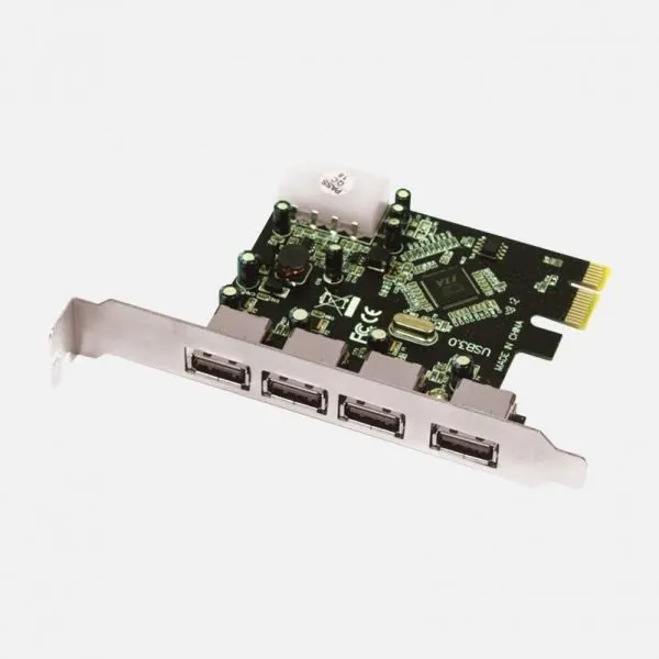 Tarjeta Amp. 5 P. (4+1) USB 2.0 PCI Approx