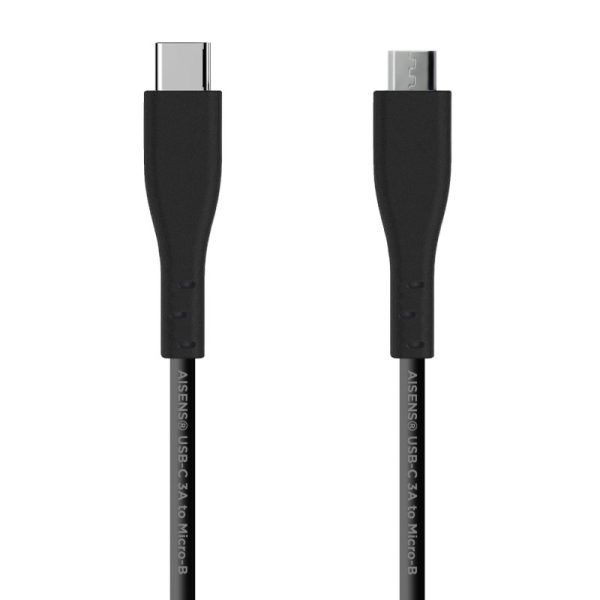 Cable USB 2.0 C microB M M 1m Aisens