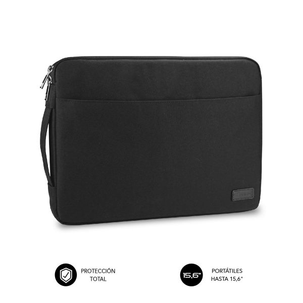 Funda Portátil Neopreno 15,6 Subblim Urban Negra