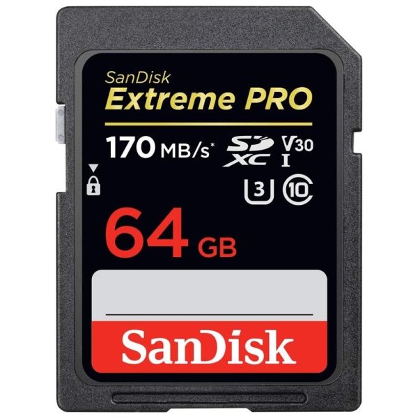 Memoria SD 64GB SanDisk CL10 UHS-I 064G-GN4IN