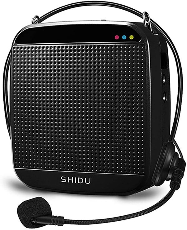 Amplificador de voz Shidu 15W Micrófono con cable