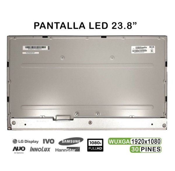 Pantalla LCD All in One HP 23 8 24-F Series