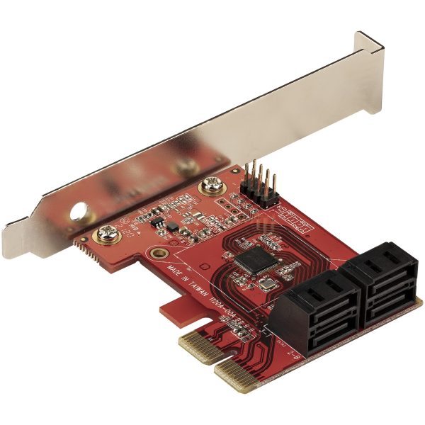 Tarjeta Amp. 4 P. SATA 3.0 PCI-Ex Low Profile