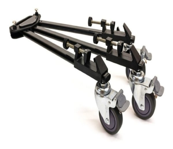 Base Universal con Ruedas para Trípode Cámaras