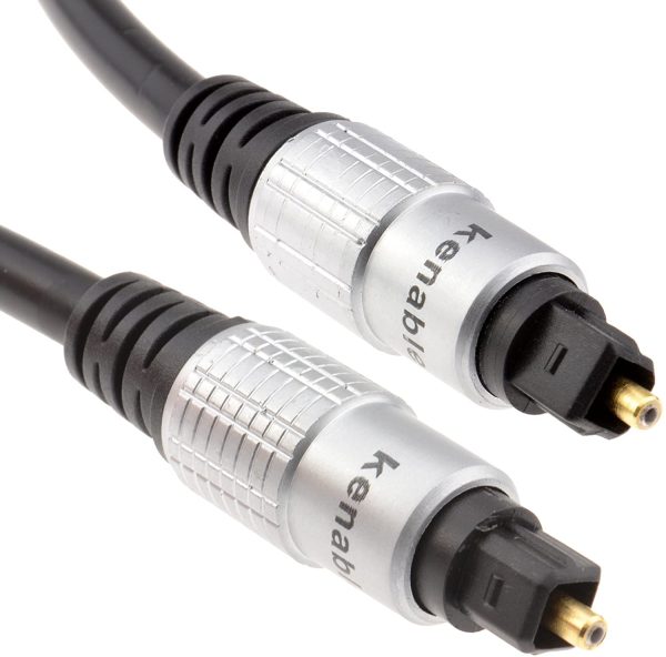 Cable audio Digital TosLink M-M HQ 3m 2,2mm