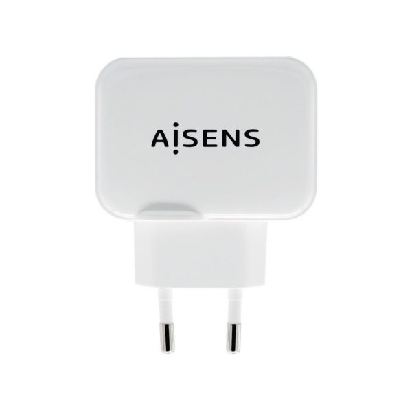Alimentador USB Aisens 2xUSB 3,4A Blanco 220V