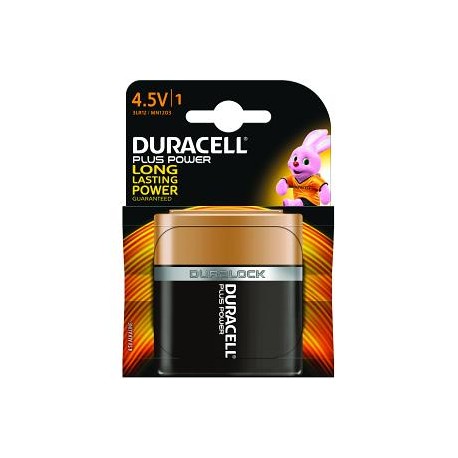Pilas Duracell Alcalinas 3R12 Petaca 4,5V