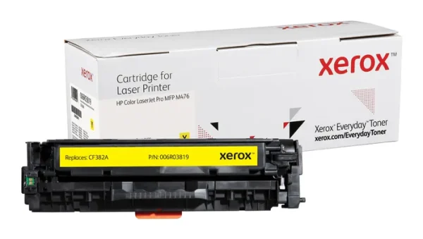 Toner compatible Xerox HP CF382A Amarillo M476