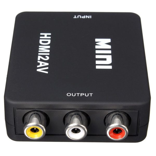 Adaptador 3xRCA a HDMI H H Alimentado USB