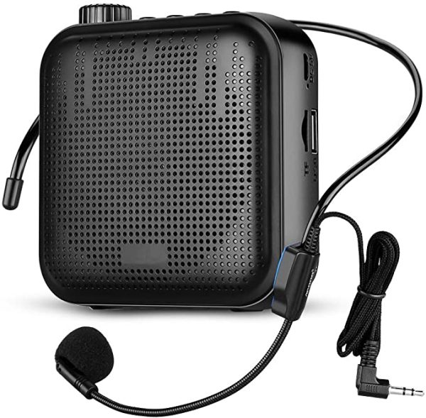 Amplificador de voz Aporo 12W Micrófono c cable