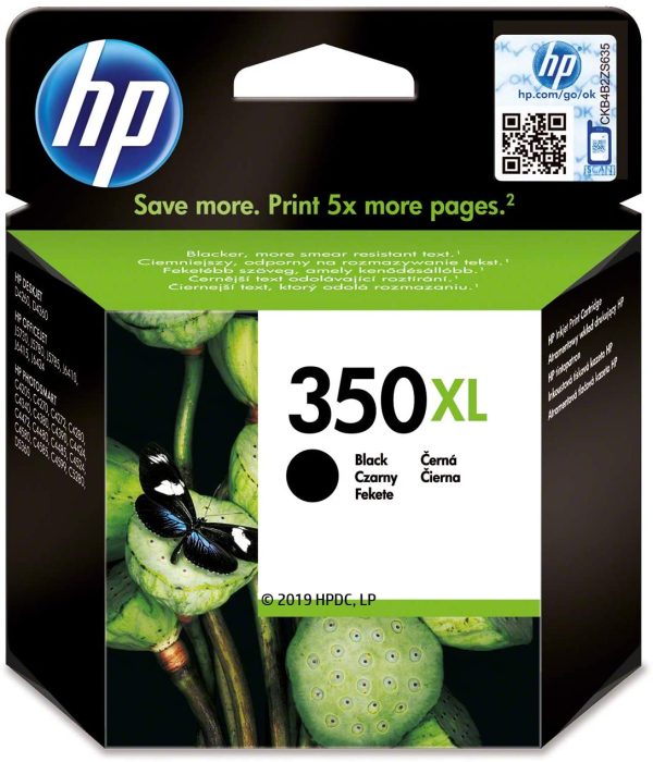 Cartucho Negro HP N-350XL 1000Pag (CB336E)