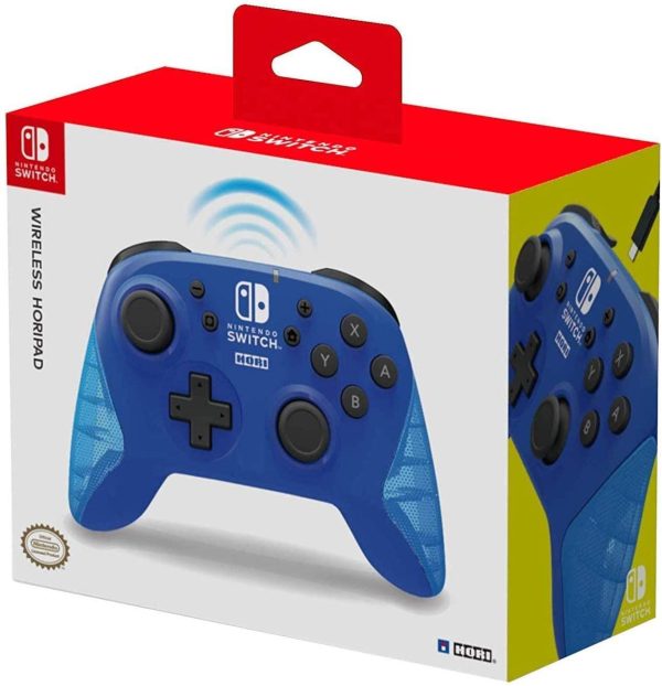 Gamepad Hori Pad Inalambrico Nintendo Switch Azul