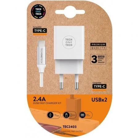 Alimentador de Smartphone Tech One USB-C TEC2403