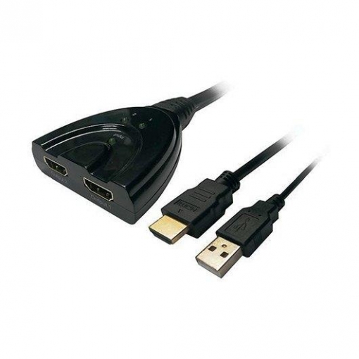 Cable duplicador pasivo Y 1xHDMI a 2xHDMI-H Aisens