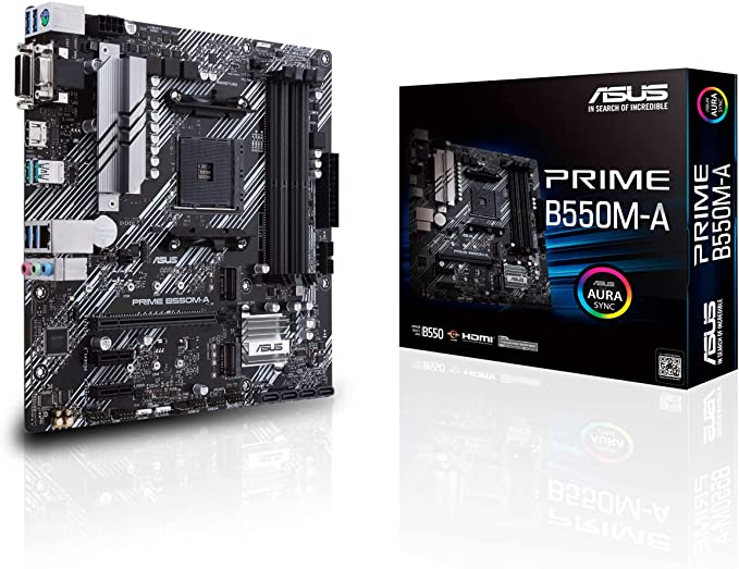 Placa Base Asus PRIME B550M-A AMD4