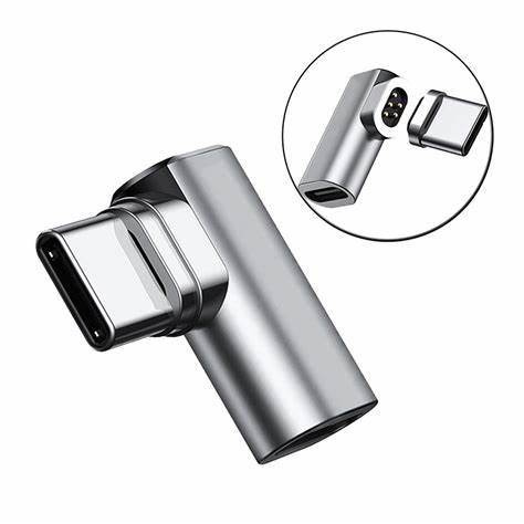 Adaptador USB 3.1-C MH Magnético Ángulo 90