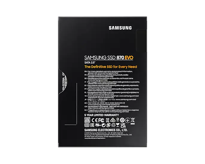 HD SSD 4TB Samsung 870 SATA-III EVO MZ-77E4T0B+LPI