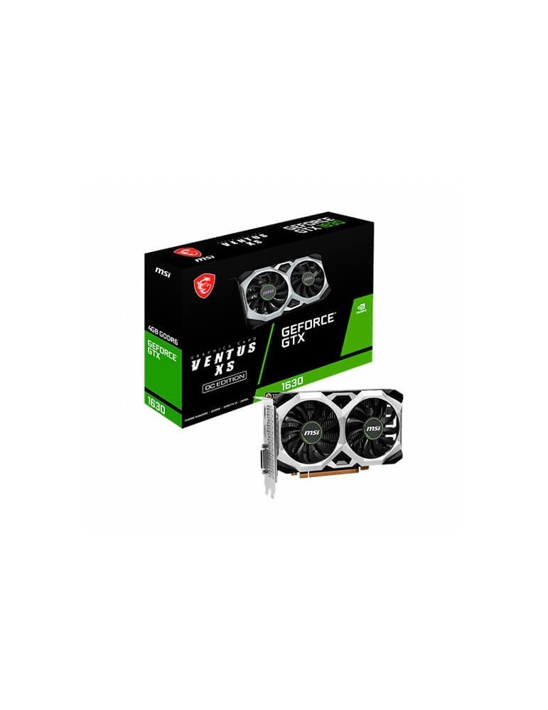 SVGA GeForce GTX1630 MSI D6 Ventus XS 4GB OC GDDR6