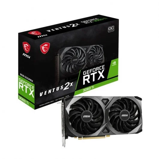 SVGA GeForce RTX3060Ti MSI Ventus 2X OC 8GB DDR6X