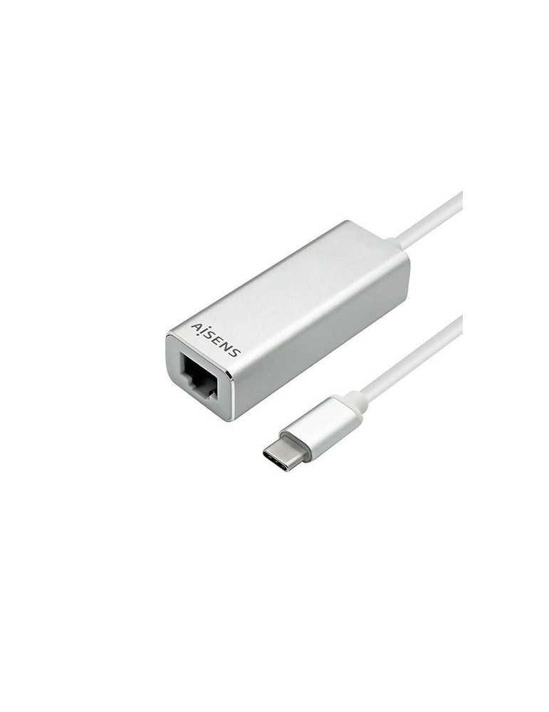 Adaptador USB 3.1-C a LAN Gbit +3xUSB Aisens