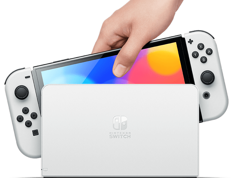 Consola Nintendo Switch Blanca Versión OLED