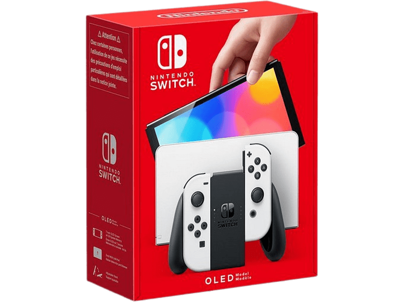 Consola Nintendo Switch Blanca Versión OLED