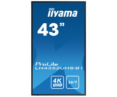 Monitor Iiyama 43 Prolite LH4352UHS-B1 Cartelería