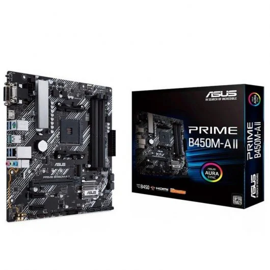 Placa Base Asus PRIME B450M-A II S-AM4 MATX